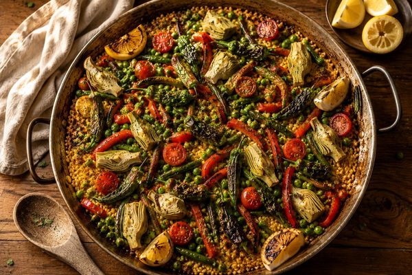 Vegetable Paella
