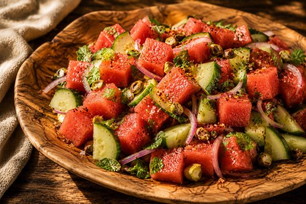 Watermelon Salad - Cucumber · Mint · Pistachio · Chili-Lime